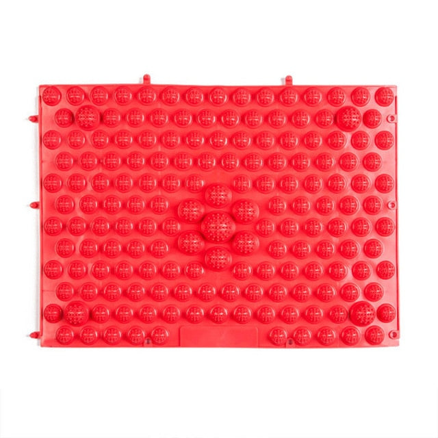 29 x 39 cm Foot Massage Pad Toe Pressure Plate Explosion Pebbles Shiatsu Blanket Yoga Mat Door Mat  Use For Work Gym Vacation