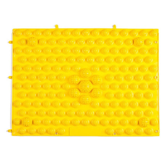 29 x 39 cm Foot Massage Pad Toe Pressure Plate Explosion Pebbles Shiatsu Blanket Yoga Mat Door Mat  Use For Work Gym Vacation