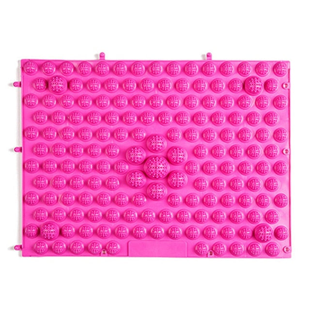 29 x 39 cm Foot Massage Pad Toe Pressure Plate Explosion Pebbles Shiatsu Blanket Yoga Mat Door Mat  Use For Work Gym Vacation