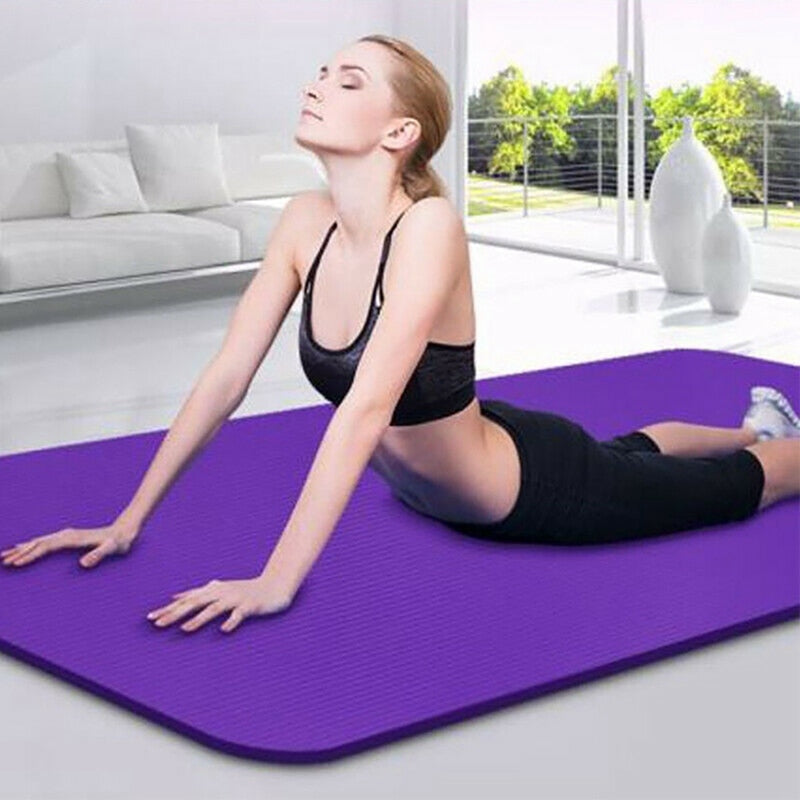 173*61*0.4cm Yoga Mat 4MM Thick Non-slip breathe elastic Durable indoor Exercise Fitness Gym equipment Thick EVA Foam Yoga Mats