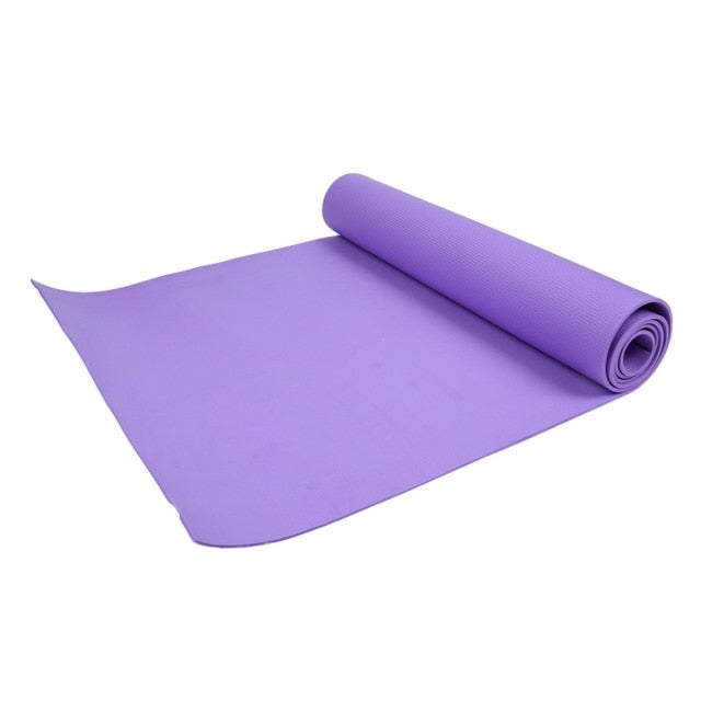 173*61*0.4cm Yoga Mat 4MM Thick Non-slip breathe elastic Durable indoor Exercise Fitness Gym equipment Thick EVA Foam Yoga Mats