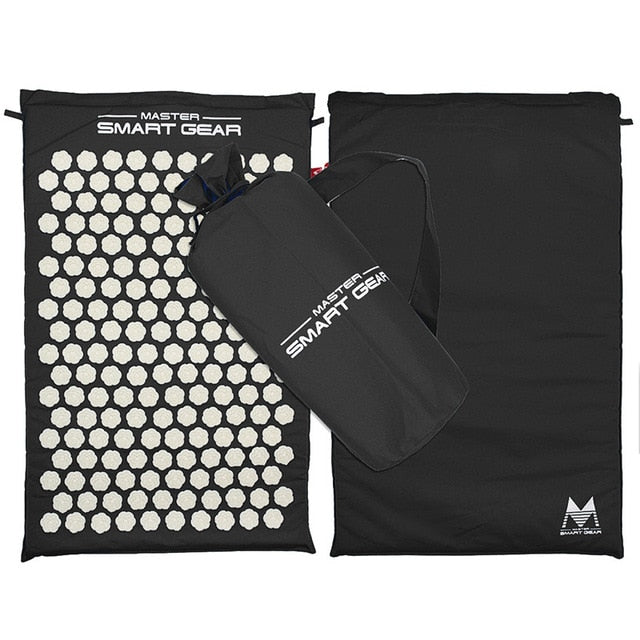 Skipe Mat Acupressure Mat, Massage Mat and Pillow Set Yoga Mat Relieve Back, Neck and Sciatic Pain, Relax Muscles, Relieve