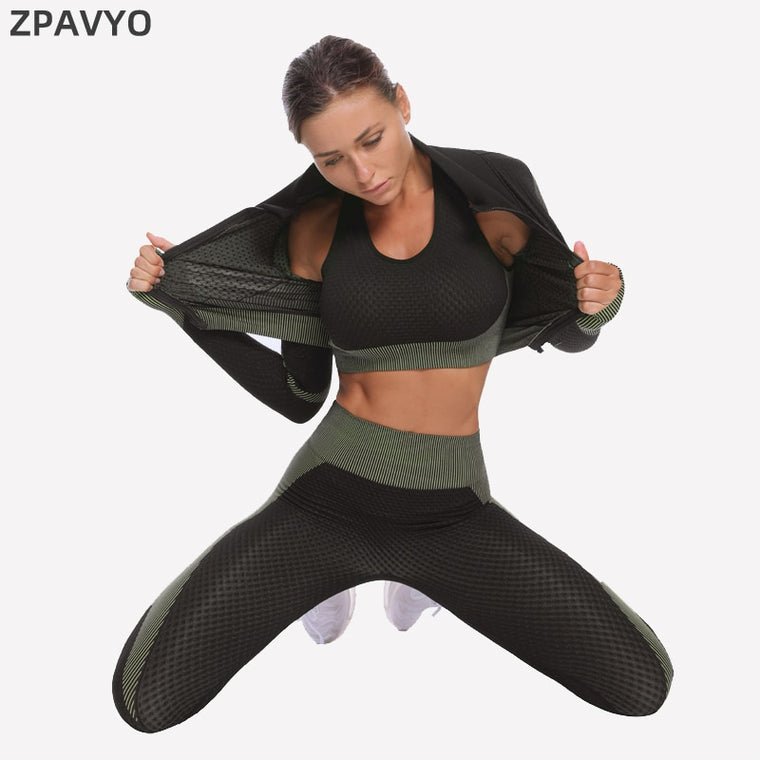 New yoga bra suits Women yoga set gym clothing Female Sport fitness suit Running Clothes yoga top+ Leggings women Seamless gym
