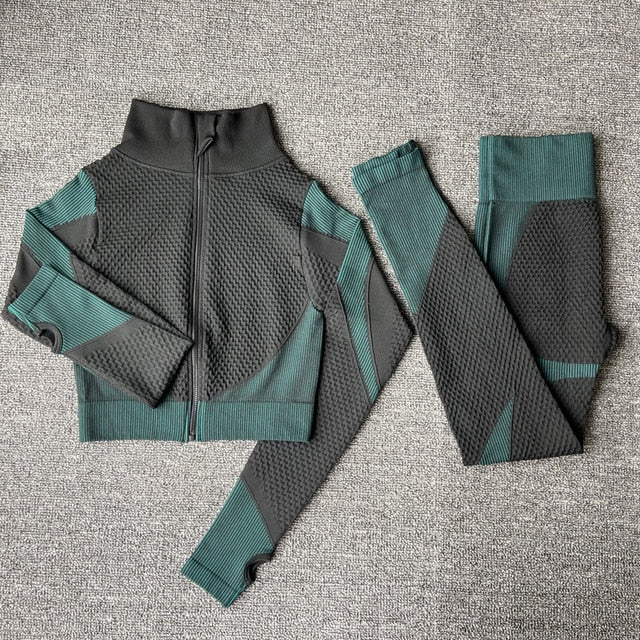 New yoga bra suits Women yoga set gym clothing Female Sport fitness suit Running Clothes yoga top+ Leggings women Seamless gym