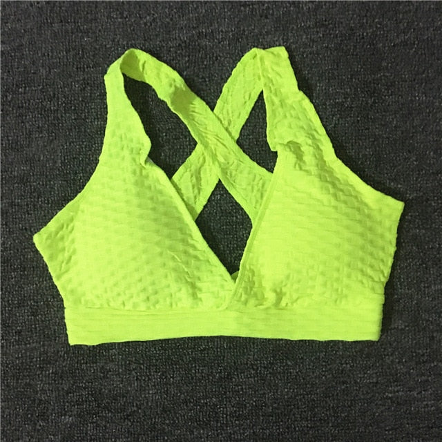 S-XL Pad 2pcs yoga sets woman sportswear stretch gym shorts set women clothing sports bra shorts workout clothes Tracksuit