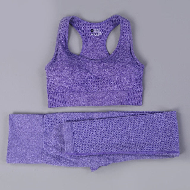 Hot Sale Women Gym Suit Yoga Leggings ropa deportiva mujer Women Sports Yoga Pants gym clothing Yoga Clothing Women Yoga Set