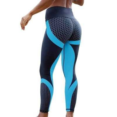 Print Women Yoga Pants Tight Leggings Fitness Clothing Seamless Sport Pants Breathable Running Hip raise Professional Sportswear