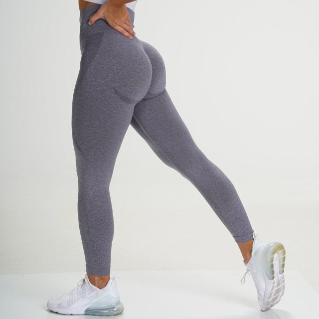 RUUHEE Seamless Legging Yoga Pants Sports Clothing Solid High Waist Full Length Workout Leggings for Fittness Yoga Leggings