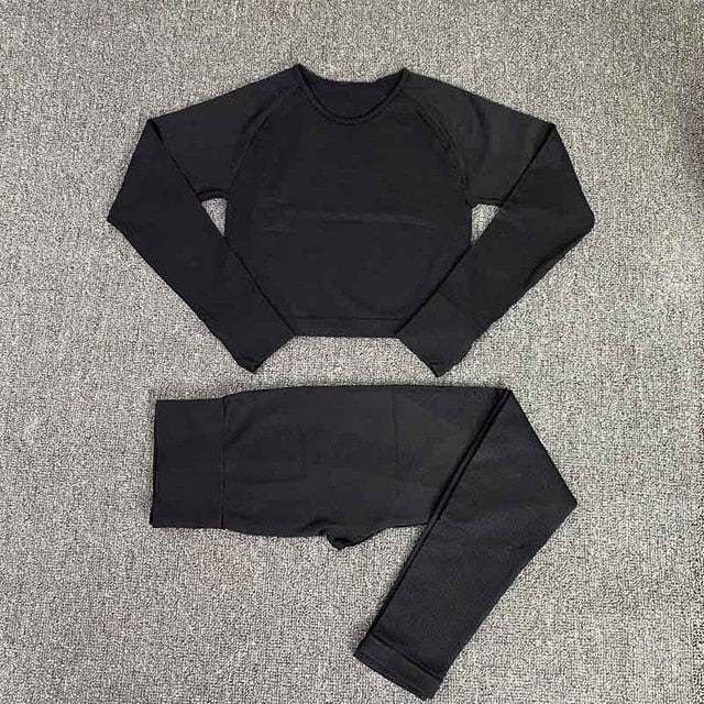 GUTA Seamless Gym Clothing Women Yoga Set Fitness suit Workout Sets yoga suit women fitness set women Women's Sportswear suit