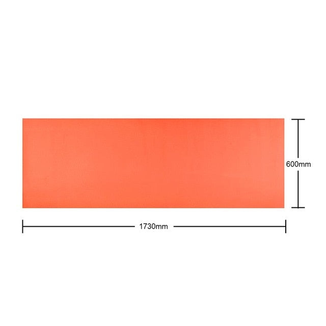 TPE Yoga Mat with Position Line Non Slip Carpet Mat Beginner Sports Fitness Gymnastics Mats Gym Pads 6mm Mats Yoga