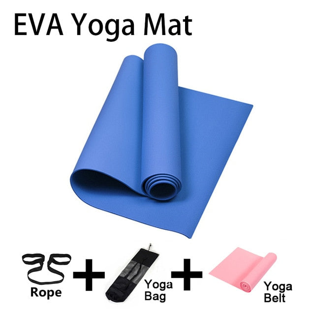 Yoga Mat 1830*590*6mm TPE Yoga Mats Position Line Non Slip Mat Yoga Beginner Environmental Fitness Gymnastics Mats Exercise Mat